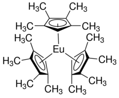 Tris(tetramethylcyclopentadienyl) europium(II) - CAS:308847-87-2 - Eu(Me4Cp)3, Europium(3+) tris(1, 2, 3, 4-tetramethyl-2, 4-cyclopentadienide